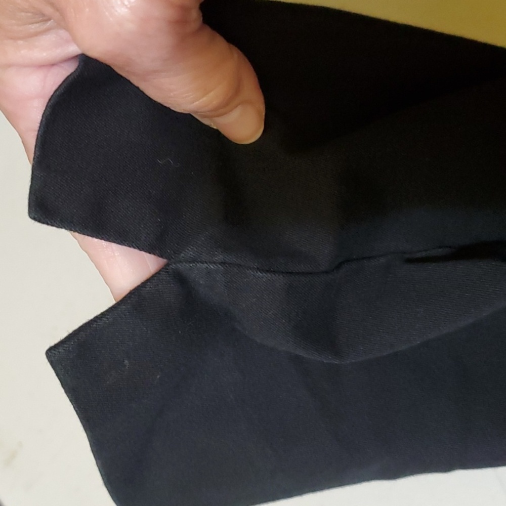 Boston Proper black cropped pant sz 10 - Picture 3 of 5